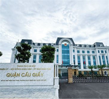 Trụ sở UBND quận Cầu Giấy - Hà Nội 
